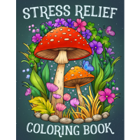 Stress Relief: Adult Coloring Book