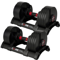 Core Fitness® Adjustable Dumbbell Weight Set