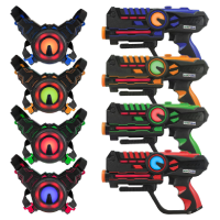 ArmoGear Laser Tag Guns with Vests Set of 4