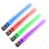 LED Glowing Light Saber Star Wars Chop Sticks